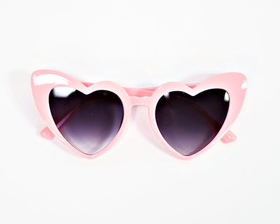Heart shaped sunglasses blank