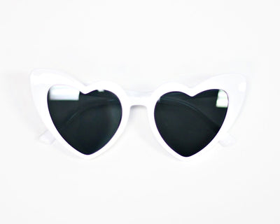 Heart shaped sunglasses blank