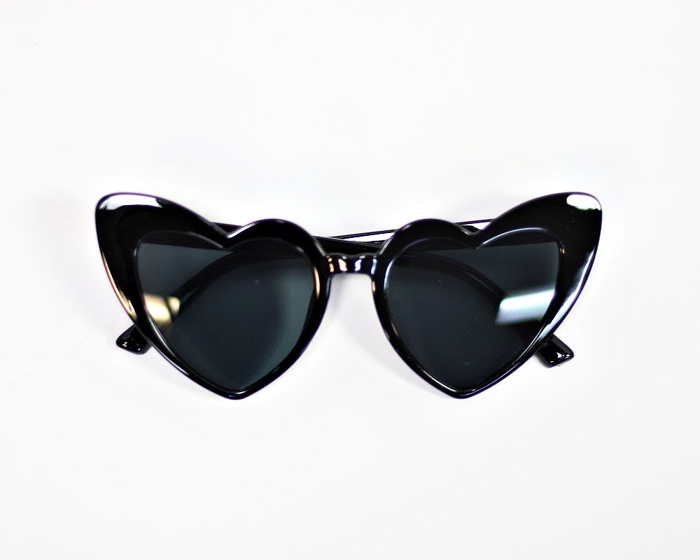 Heart shaped sunglasses blank