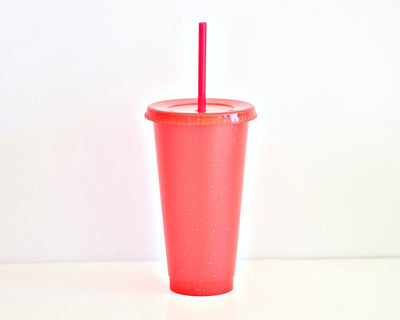 Glitter Fall Cold Cup