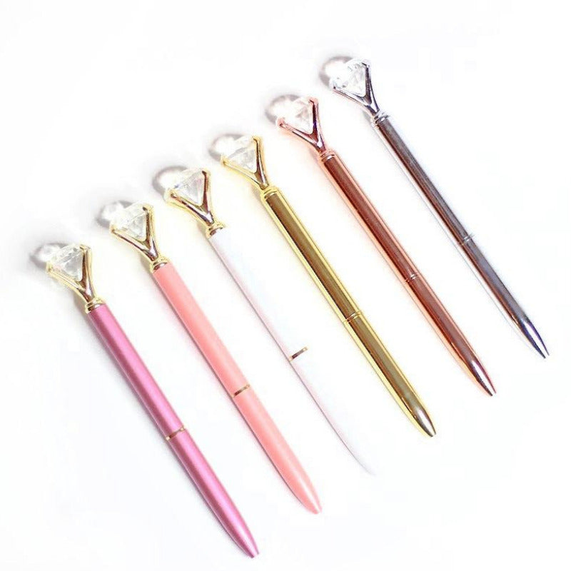 Crystal Diamond ballpoint pen rose gold - Blanks Collection