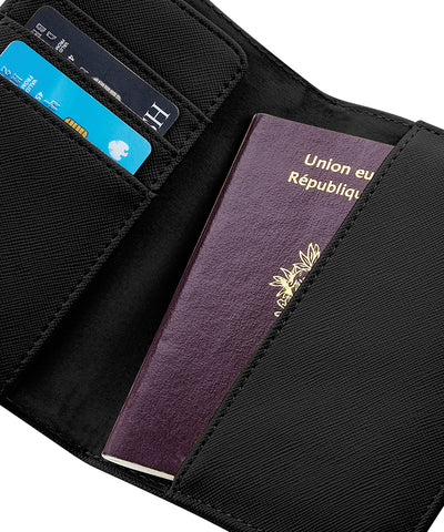 Passport holder and luggage tag set
